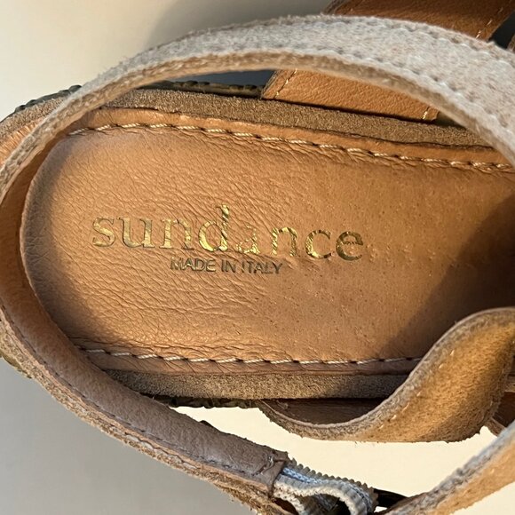 SUNDANCE Natural Alfresco Sandals in Size 40 - Picture 6 of 6